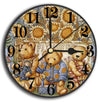 12-Inch Wooden Wall Clock: Timeless Elegance for Any Space.