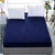 Waterproof Mattress Cover - Terry Cotton-Blue