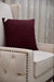 Burgundy Bliss Cushion & Cushion Cover