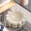 Ceramic ashtray with elegant design, suitable for home, garden, and bar use